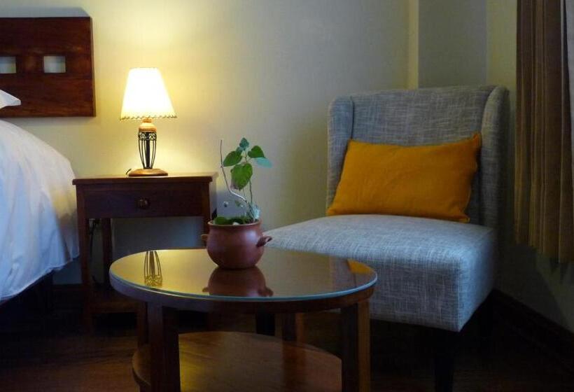 اتاق استاندارد با چشم‌انداز باغ, Eco Hotel Pension Alemana