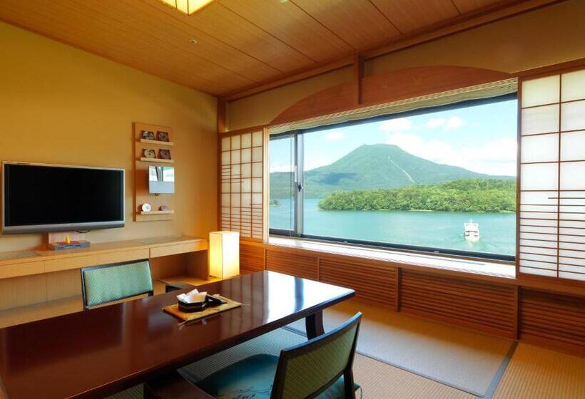 غرفة ديلوكس مطلة على البحيرة, Akan Yuku No Sato Tsuruga