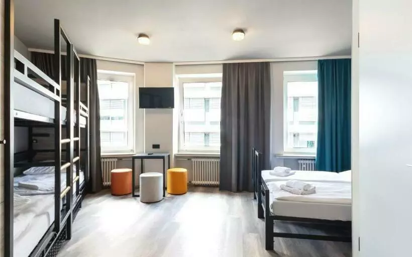 ルームシェアのワンベッド, a&o Nürnberg Hauptbahnhof