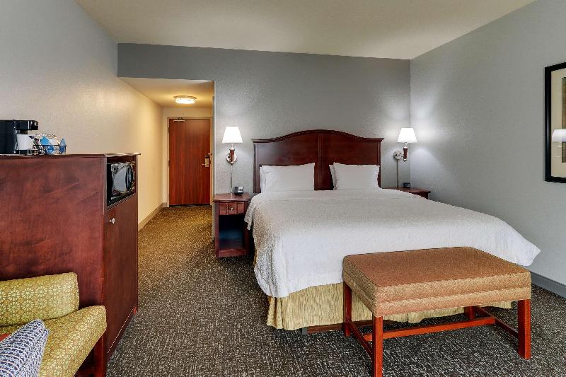 חדר סטנדרט עם מיטת קינג, Hampton Inn & Suites Indianapolis Airport