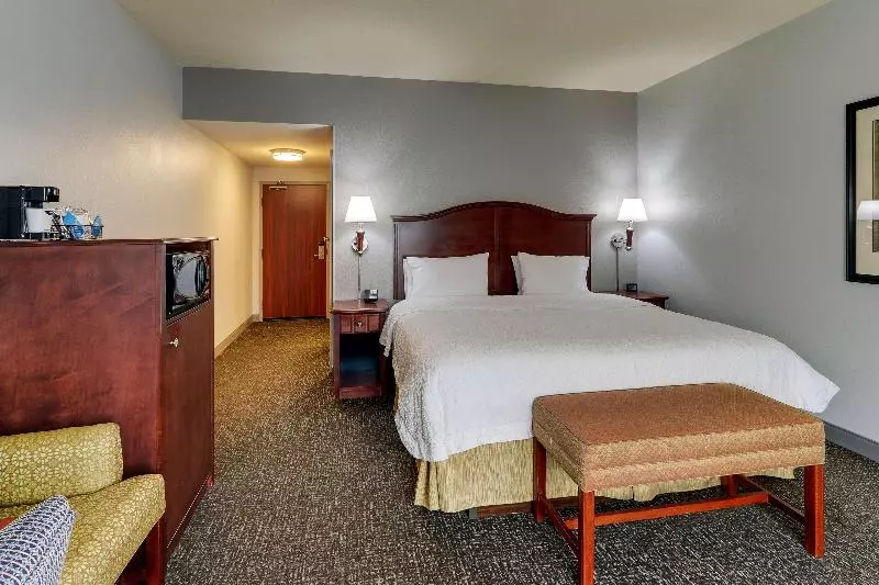 Standard-huone King-vuode, Hampton Inn & Suites Indianapolis Airport