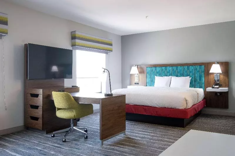 Standard-studio King-vuode, Hampton Inn & Suites Dallas/lewisvillevista Ridge Mall, Tx
