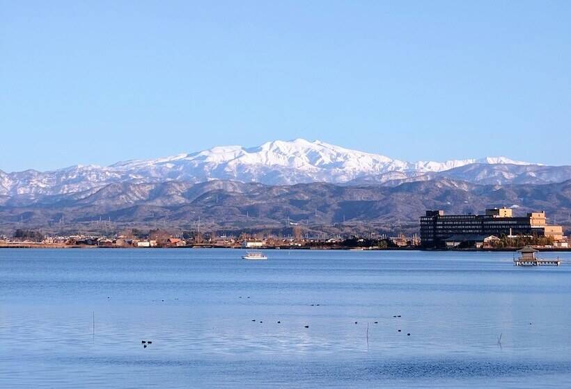 غرفة قياسية مطلّة علي البحيرة, Apa Hotel & Resort Kaga Katayamazu Onsen Kasuikyo