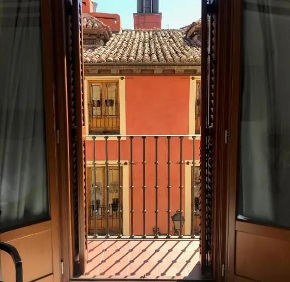 اتاق استاندارد با بالکن, Posada Del Leon De Oro Boutique