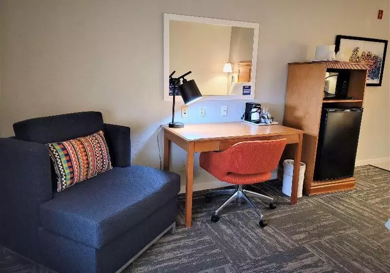 キングサイズベッドのスタンダードルーム, Hampton Inn Haysnorth Of I70