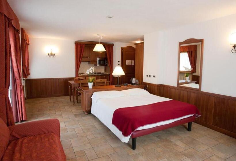 Студио Стандарт с Балконом, Residence Le Grand Chalet