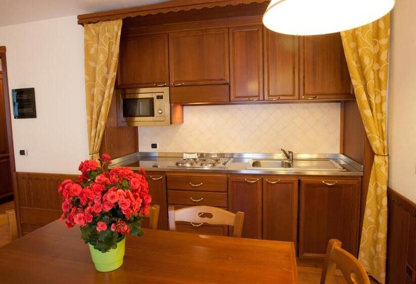 침실 1개 발코니 아파트, Residence Le Grand Chalet