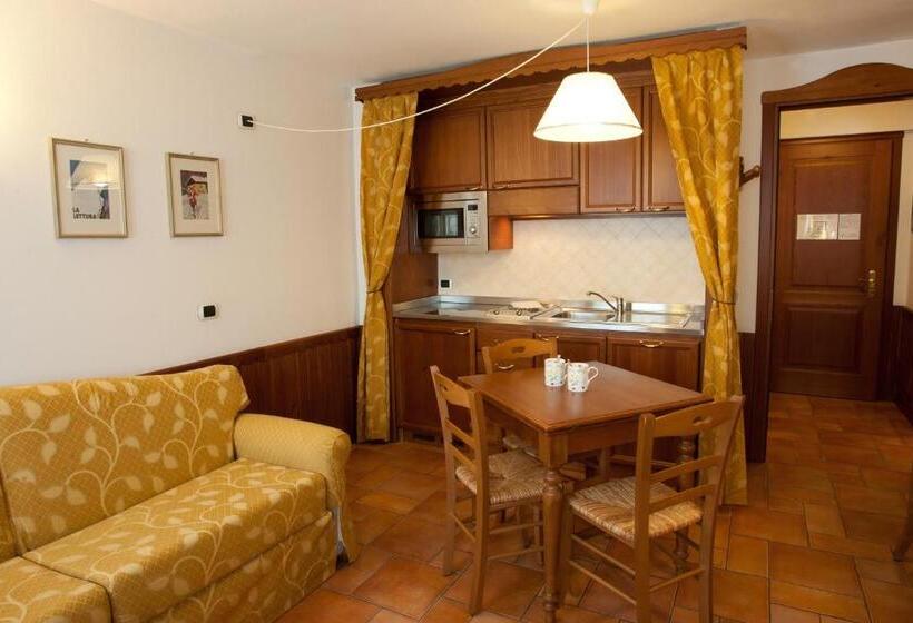 침실 1개 발코니 아파트, Residence Le Grand Chalet