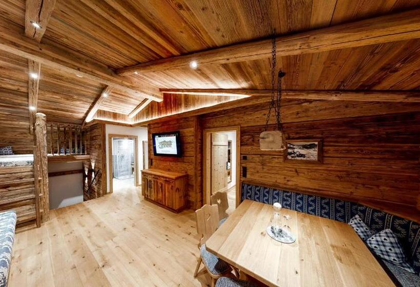 דירה בת חדר שינה 1 עם מרפסת, Stadl Chalet Ischgl