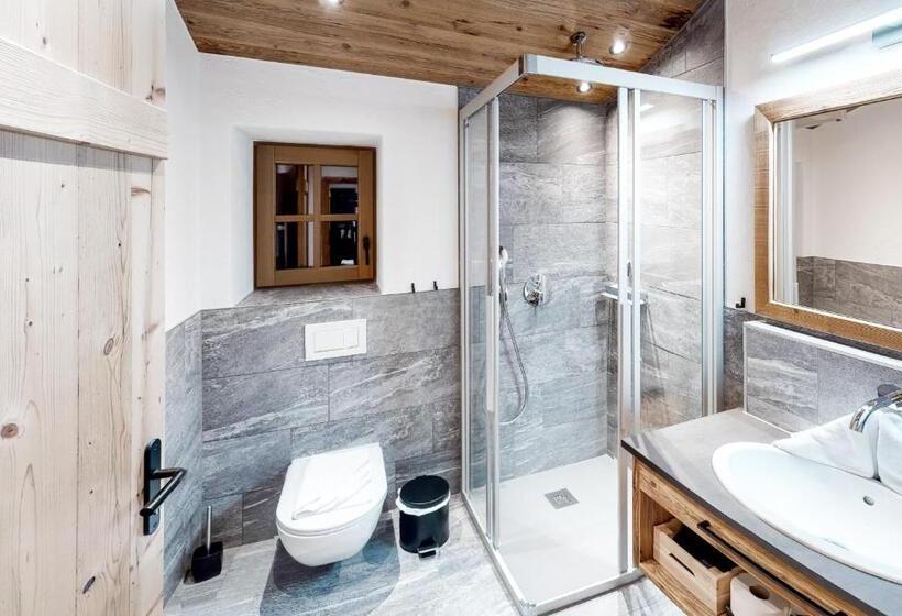 דירה בת חדר שינה 1 עם מרפסת, Stadl Chalet Ischgl