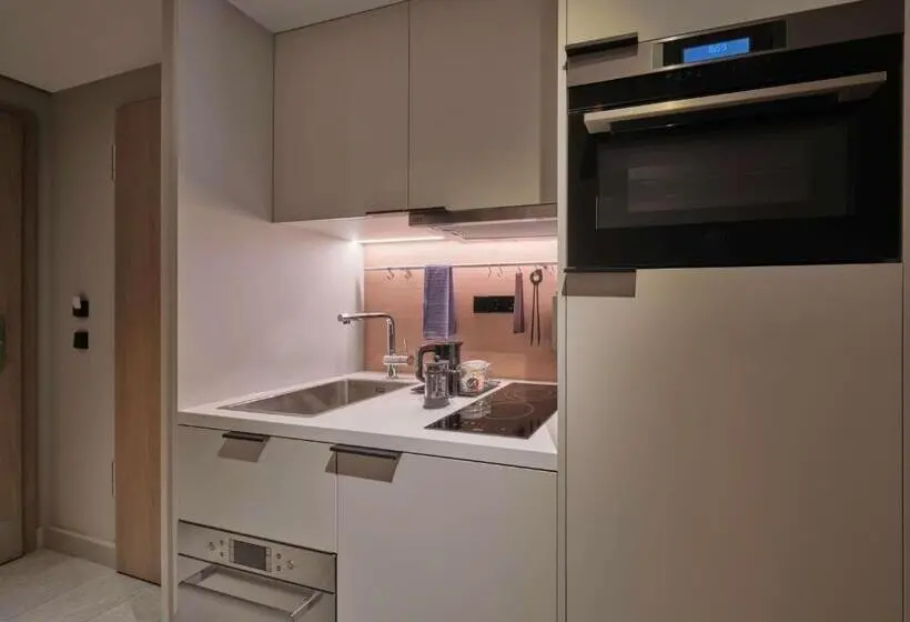 １ベッドルームプレミアムアパートメント, Adina Apartment Hotel Wiesbaden