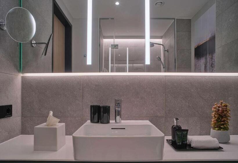 침실 1개 프리미엄 아파트, Adina Apartment Hotel Wiesbaden