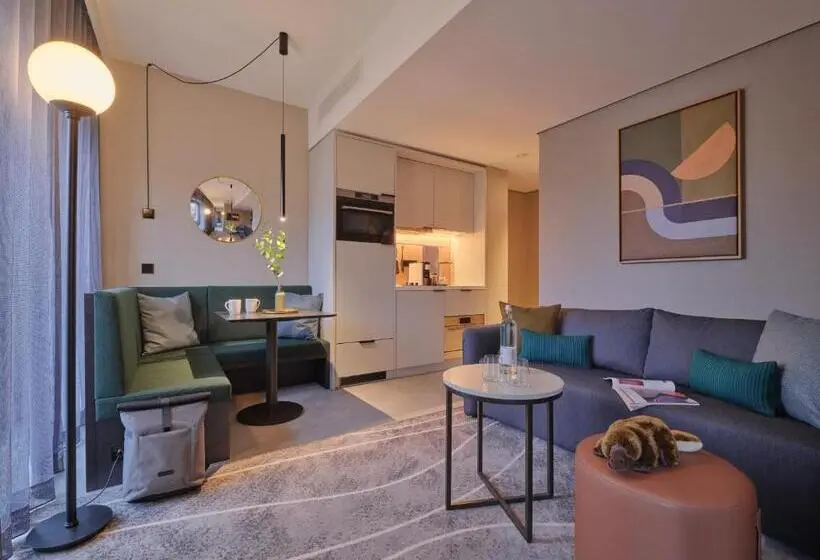 ファミリールーム, Adina Apartment Hotel Wiesbaden