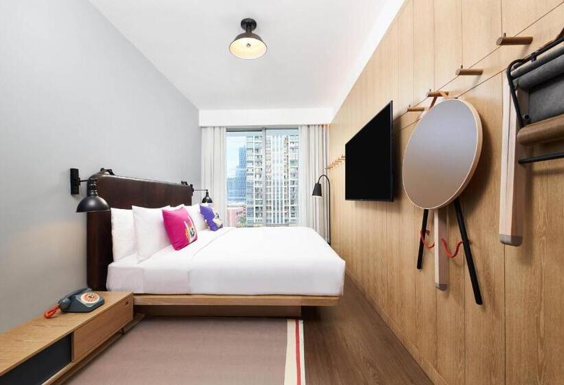 Quarto Standard Vista Cidade, Moxy Shenzhen North Station