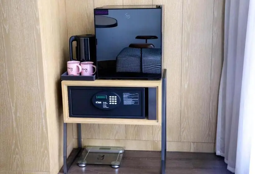 キングサイズベッドのジュニアスイート, Moxy Shenzhen North Station