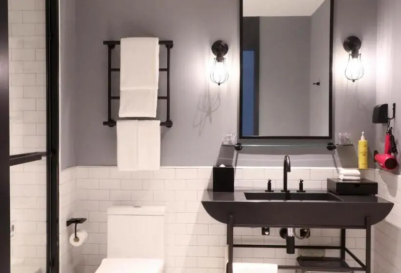 キングサイズベッドのジュニアスイート, Moxy Shenzhen North Station