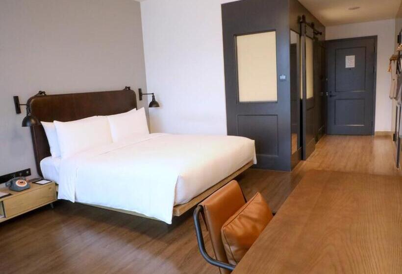 Quarto Standard Cama King, Moxy Shenzhen North Station