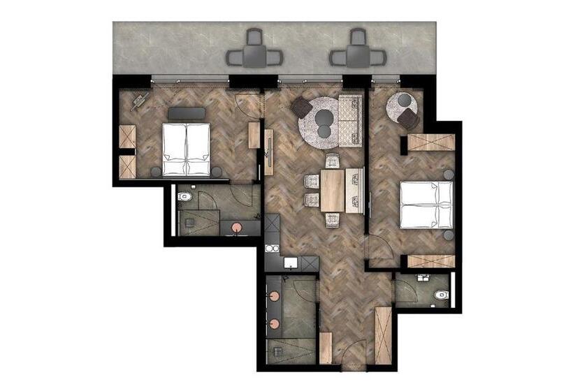 가든 전망 스위트, The Matthew   Copper Lodge