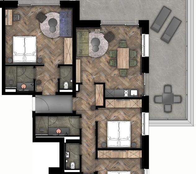 סוויטה דלוקס, The Matthew   Copper Lodge