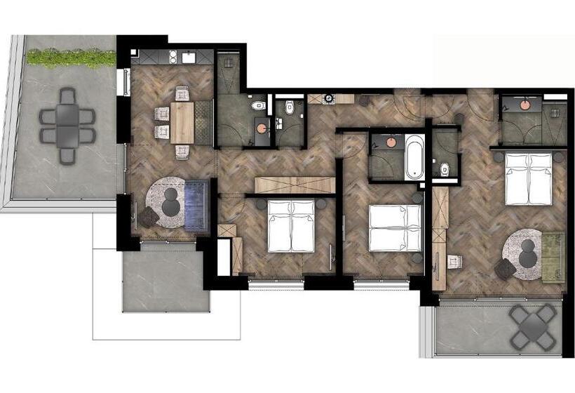 디럭스 스위트, The Matthew   Copper Lodge