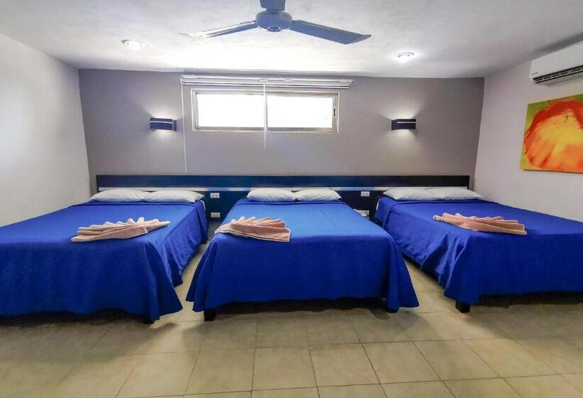 غرفة عائلية, Grand Hotel Colonial Cancun