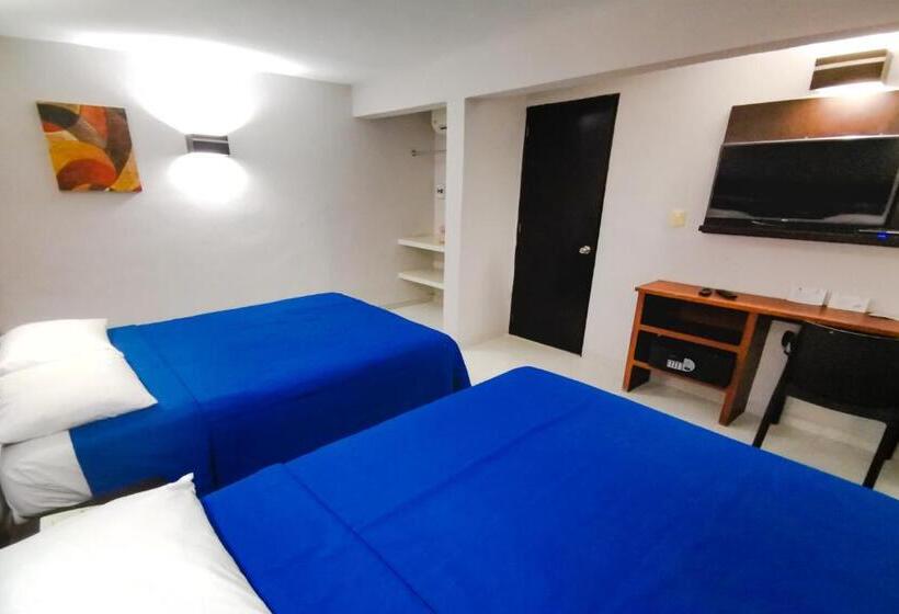 غرفه قياسيه سريرين مزدوجين, Grand Hotel Colonial Cancun