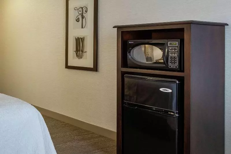 キングサイズベッドのスタンダードルーム, Hampton Inn & Suites Saratoga Springs Downtown