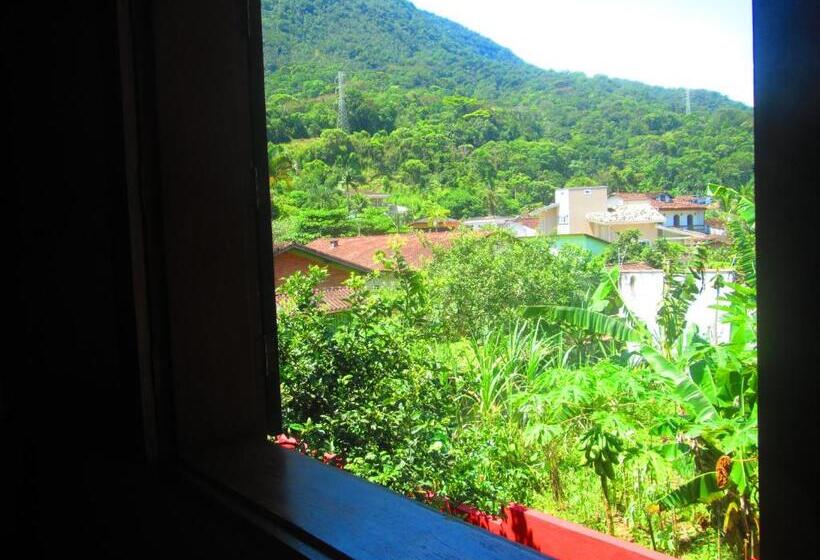 Семейный Номер Вид на Горы, Ubatuba Surf Hostel, Apenas A 60 Metros Da Praia Da Lagoinha!