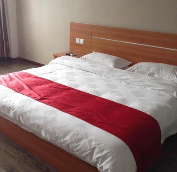 Номер Стандарт, Thank Inn Chain Hotel Jiangsu Yangzhou Jiangdu District Daqiao Town