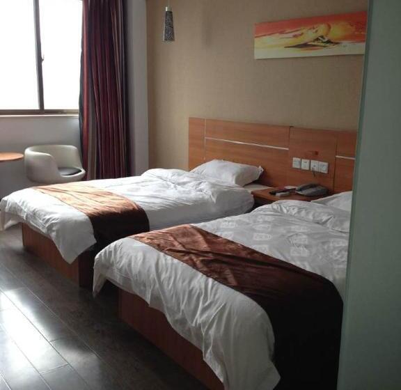Номер Superior, Thank Inn Chain Hotel Jiangsu Yangzhou Jiangdu District Daqiao Town
