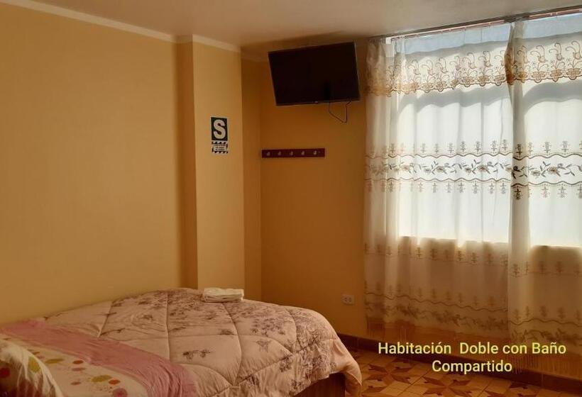 اتاق اکونومی با حمام مشترک, Hostal Capac