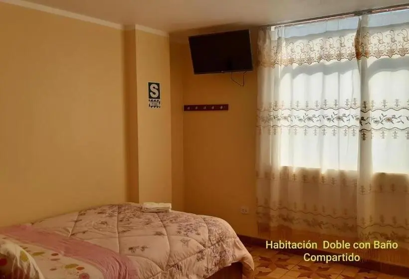 Economy-huone Jaettu Kylpyhuone, Hostal Capac
