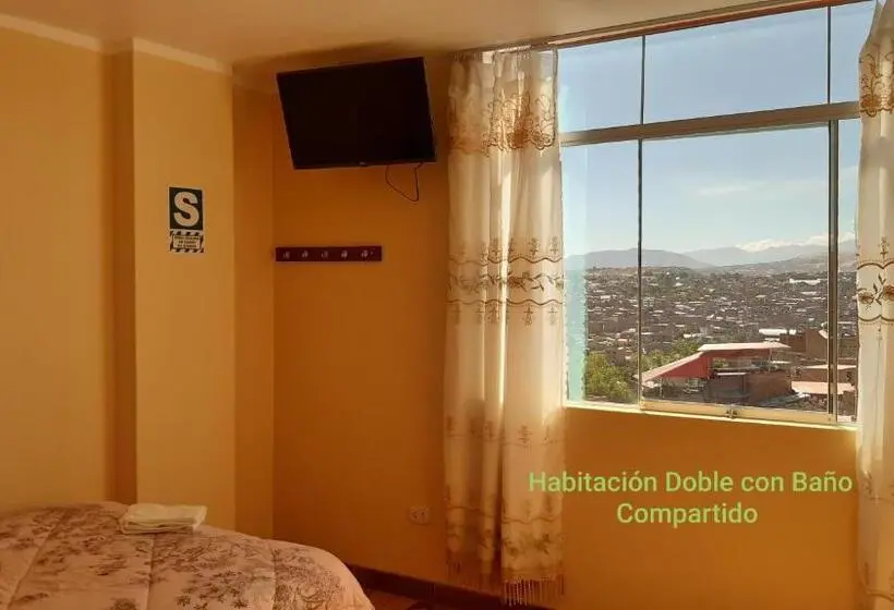 Economy-huone Jaettu Kylpyhuone, Hostal Capac