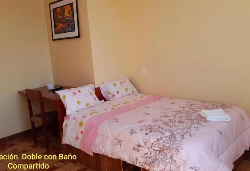 Economy-huone Jaettu Kylpyhuone, Hostal Capac