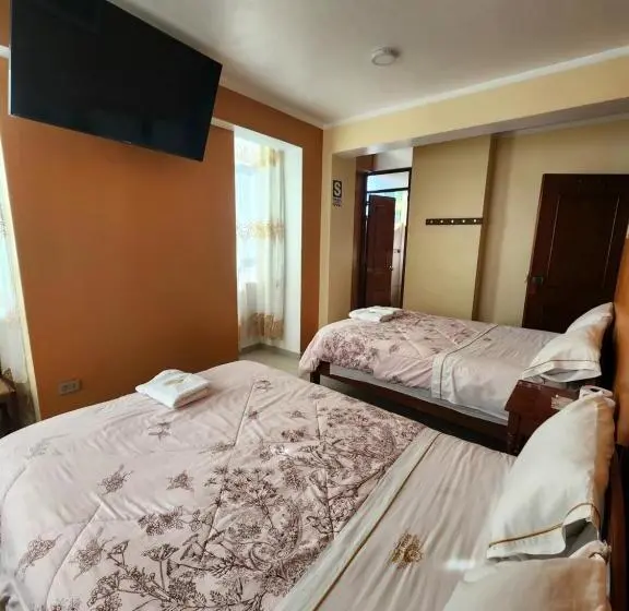 Standard-huone 2 Parivuodetta, Hostal Capac