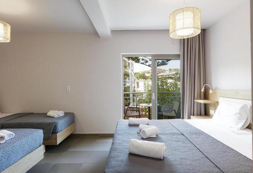 Quarto Quádruplo Standart Vista Mar Lateral, Gorgona