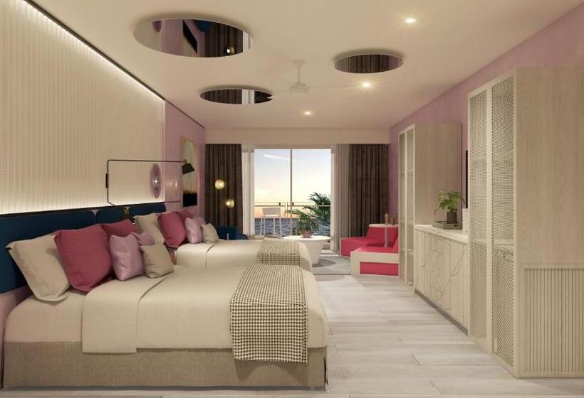 غرفة قياسية مطلّة علي البحر, Almar Resort Luxury Lgbt Beach Front Experience