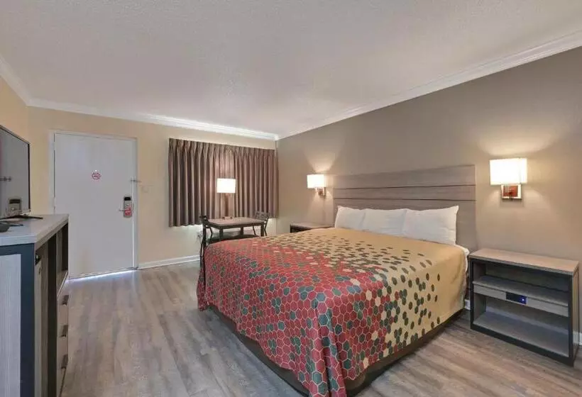身障者適用キングサイズベッドルーム, Econo Lodge Woodland Near I 5