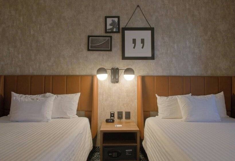 اتاق استاندارد با 2 تخت دوبل, Four Points By Sheraton Distrito Uno Chihuahua