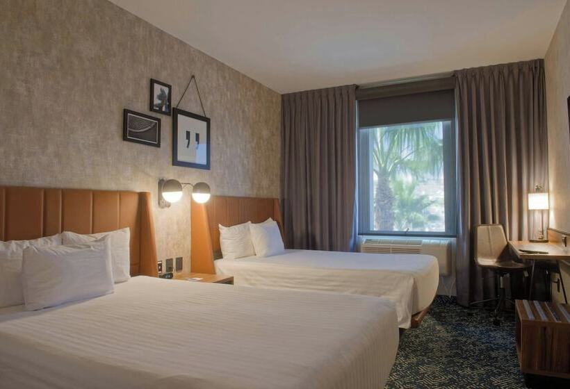 اتاق استاندارد با 2 تخت دوبل, Four Points By Sheraton Distrito Uno Chihuahua