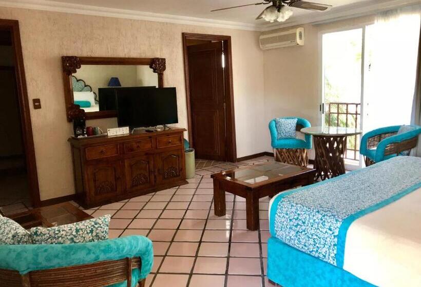 带大床的套房, Posada Quinta Las Flores