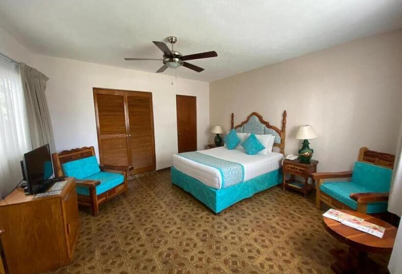 带大床的标准间, Posada Quinta Las Flores