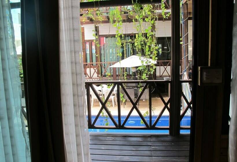 클래식 룸 더블 침대, Alicat Villas