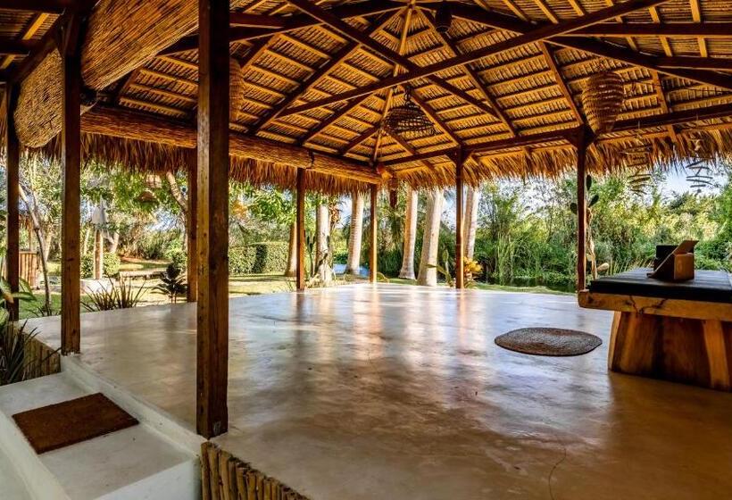 غرفة قياسية مزوَّدة بشُرفة, Kibayo Lagoon Villa