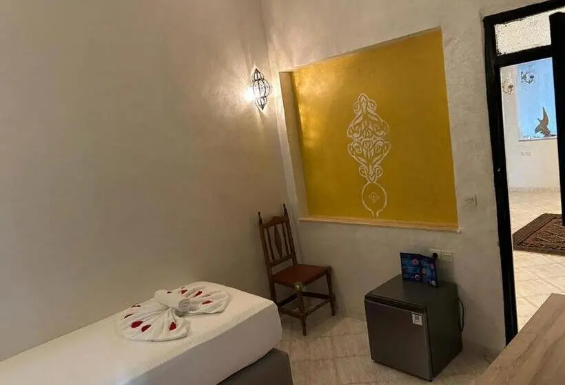 ２ダブルベッドのスタンダードルーム, Riad Redwan