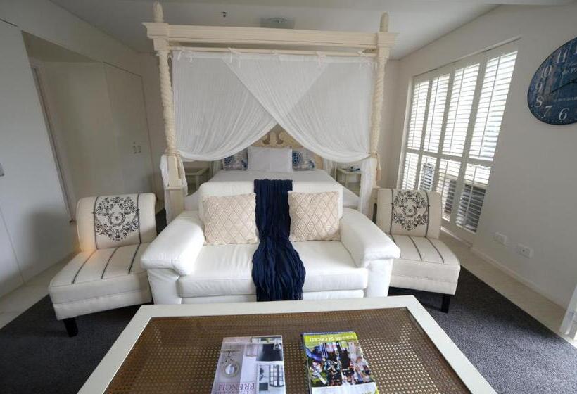 חדר סטנדרט עם ג'קוזי, Akaroa Village Inn