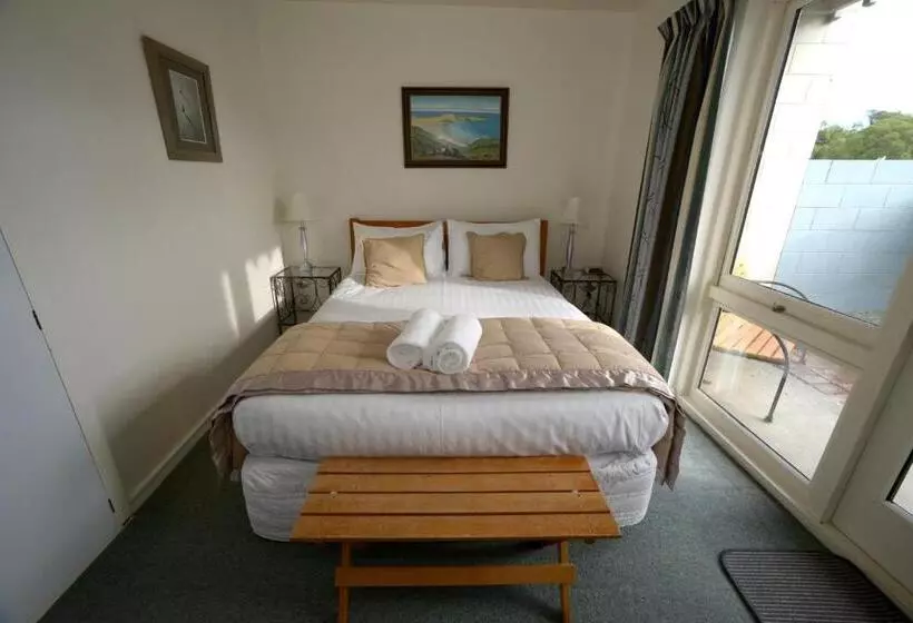 Huoneisto 1 Makuuhuone Merinäkymä, Akaroa Village Inn