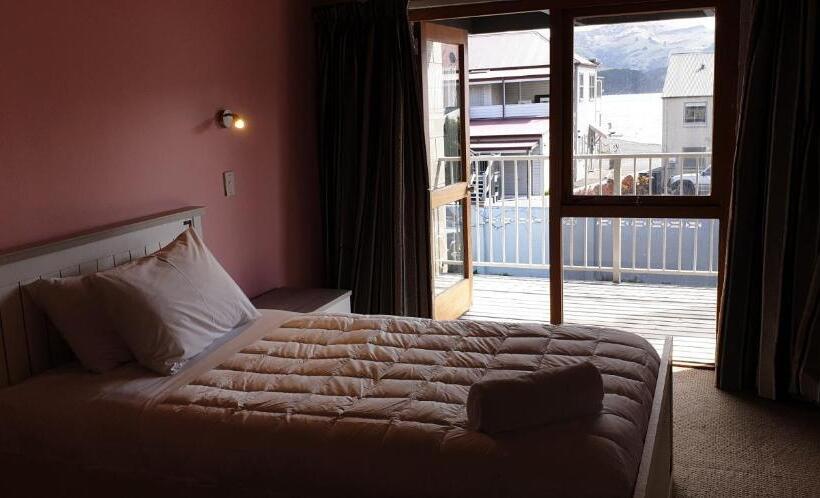 דירה בת חדר שינה 1 עם מרפסת, Akaroa Village Inn