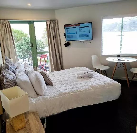 Standard-studio Merinäkymä, Akaroa Village Inn