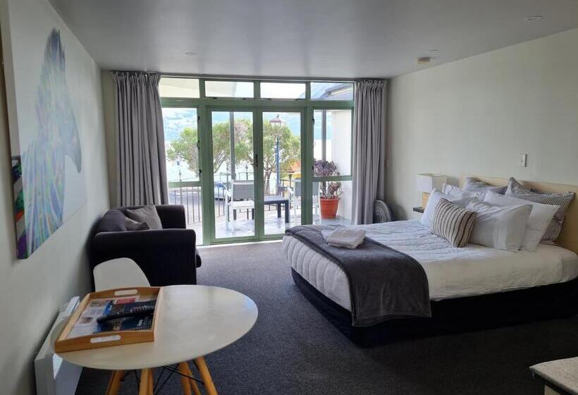סטודיו סטנדרטי נוף לים, Akaroa Village Inn